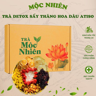 Trà detox dâu atiso sấy thăng hoa thanh lọc cơ thể dưỡng nhan TRÀ MỘC NHIÊN