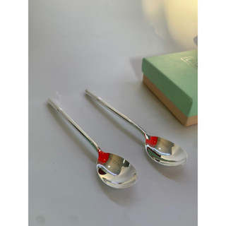 Thìa bạc nguyên chất s999 đặc khối quà tặng đầy tháng, sinh nhật rất ý nghĩa hiệu Q T Trang Sức Bạc