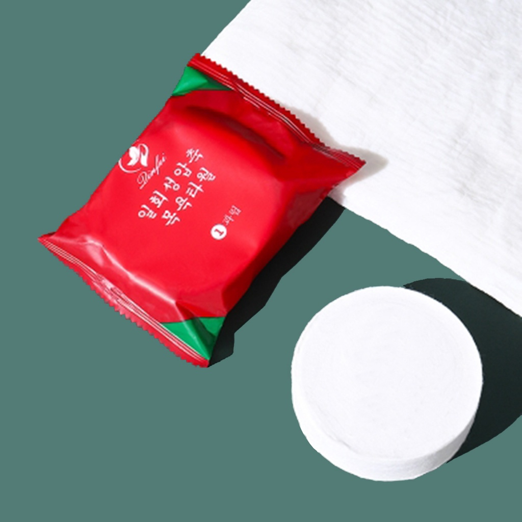  Combo 10 Khăn tắm nén du lịch kích thước 70x100cm dùng 1 lần cotton tiện lợi -Khăn tắm nén khách sạn AMI 