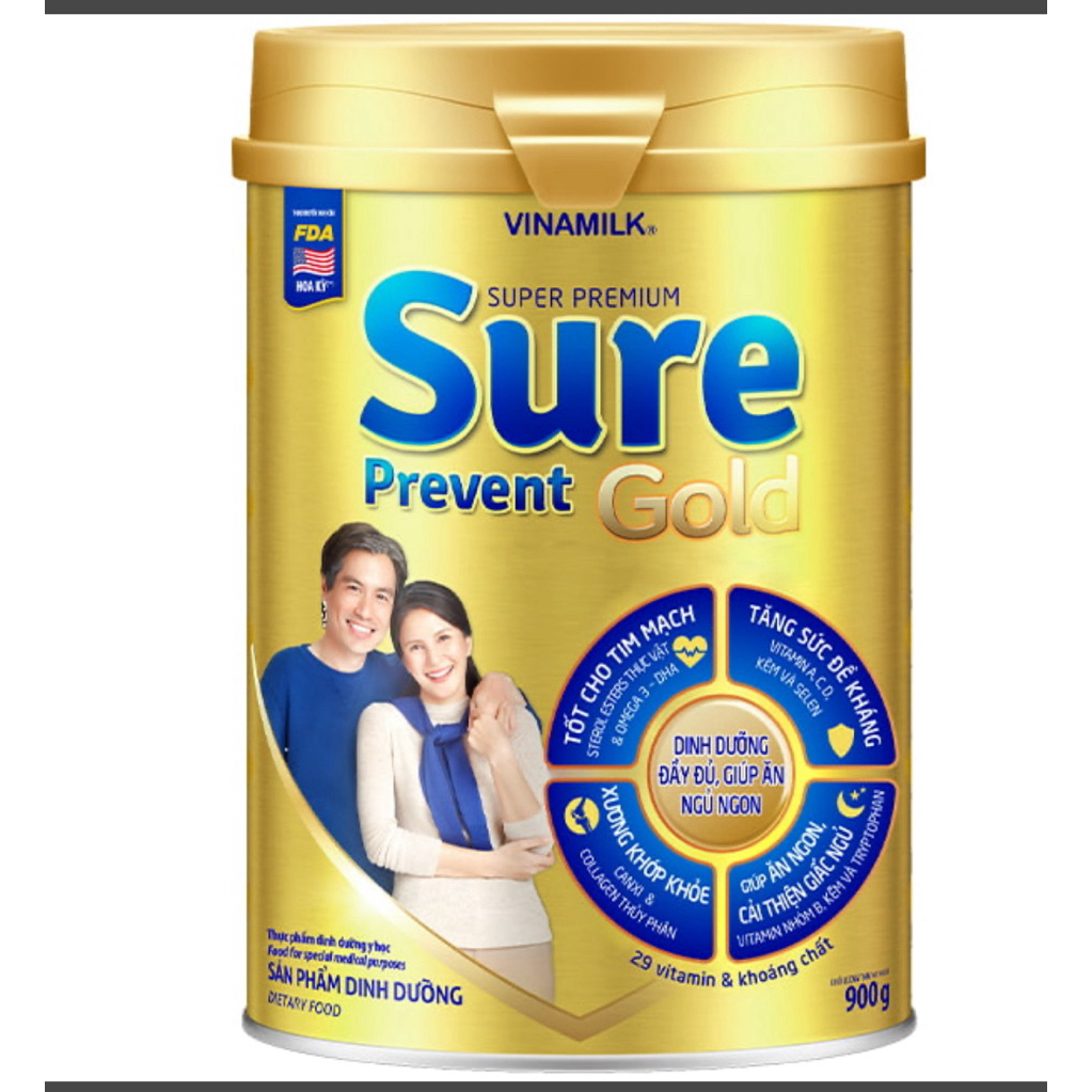 Sữa bột Sure Prevent Gold 400g/900g