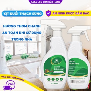  Chai Xịt Đuổi Thằn Lằn-Thạch Sùng-Tắc Kè Muỗi Gián - Hương thơm chanh An Toàn Cho Người và Vật Nuôi 500ml 
