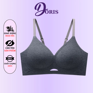  Áo Ngực Không Gọng Mút Mỏng Chất Su Tăm Mềm Mại Thấm Hút Mồ Hôi DORIS 5517 