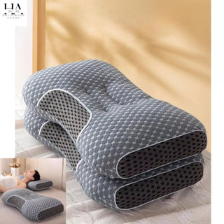  Ruột Gối Công Thái Học Hỗ trợ đốt sống cổ giảm đau mỏi vai gáy ruột bông gòn trắng tinh khiết 