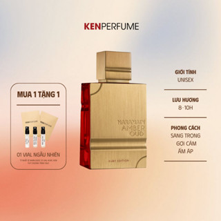  Nước hoa Fullseal 120ML | 200ML Al Haramain Amber Oud Ruby Edition | Nước Hoa Unisex | Ken Perfume 