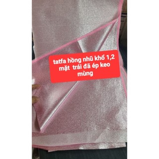 vải tatfa  (vân gỗ ,nhũ kim)