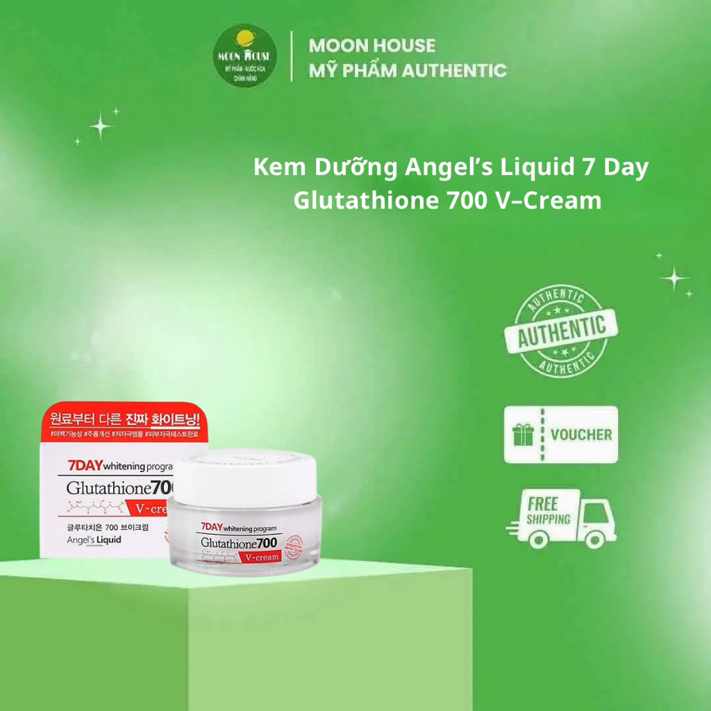 Kem Dưỡng Angel’s Liquid 7 Day Glutathione 700 V–Cream