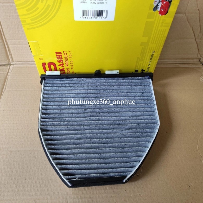 Lọc Gió Điều Hòa/Máy Lạnh Cao Cấp Mercedes-Benz GLK220, GLK250, GLK280, GLK300...JS Asakashi AC0161C