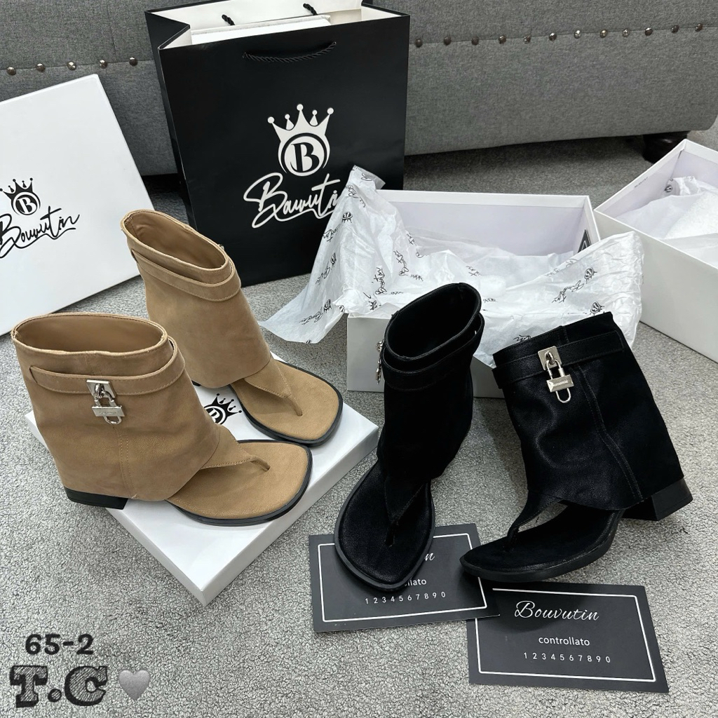 Boot da nữ xỏ ngón fullbox