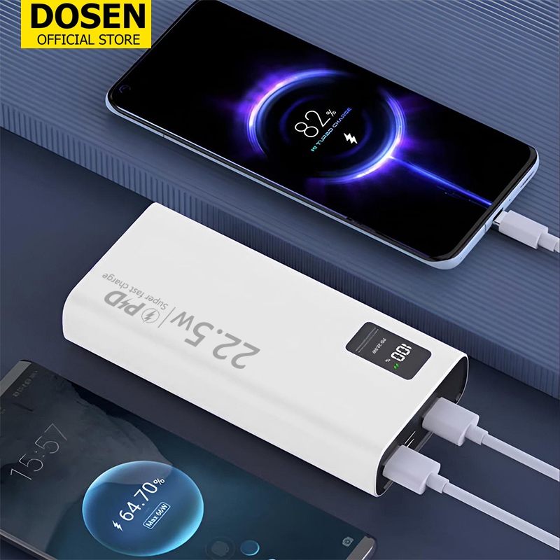 dosen pro sạc dự phòng pd22.5w 30000mah 12000mah 80000mah pin dự phòng màn hình Led tích hợp tích hợp | BigBuy360 - bigbuy360.vn