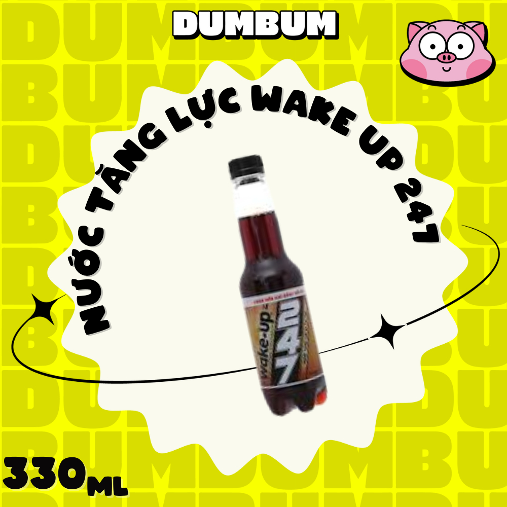 Combo 3 Nước tăng lực wake up 247 330ml