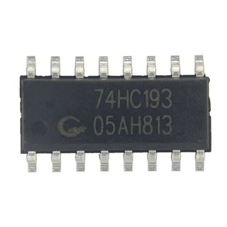 Linh Kiện 74HC193 Binary Up/Down Counter with Clear