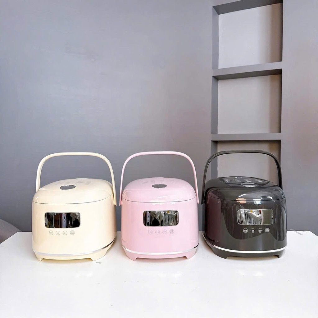 Nồi cơm điện thông minh AMEY dung tích 1.8L, công suất 650W phù hợp 6-8 người ăn, thương hiệu Đức ca