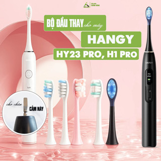 Set 3 đầu bàn chải Hangy thay thể cho bàn chải điện Hangy H1 Pro, HY23 Pro, HY23, H1 Electric_Phụ Kiện Homi