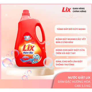 Nước giặt Lix Đậm đặc 3.3kg