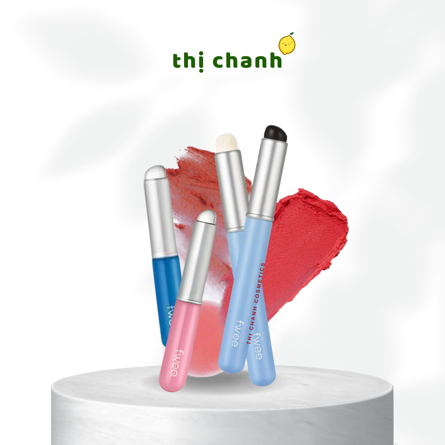 Lõi Keyring son thạch/ Cọ Tán Son Silicon FWEE Fingerlike Silicone Lip Brush