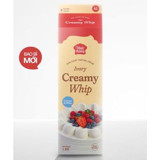 Kem Trang Trí Bánh Creamywhip Ngà 1Kg