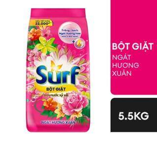   Combo  Bột giặt Surf hương xuân 5,5kg 