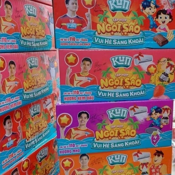 (Combo) Sữa Kun túi 110ml