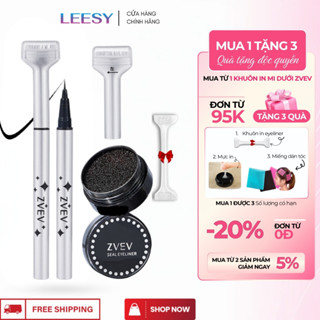 Bút kẻ mi dưới ZVEV & Khuôn kẻ mắt eyeliner Khuôn in tự nhiên, mực in sắc nét chống nước lâu trôi
