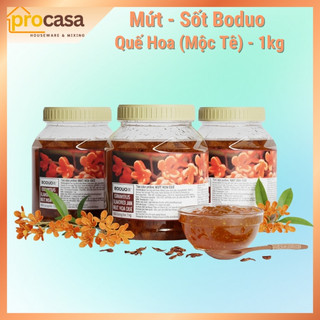  1kg Boduo - Mứt Hoa Quế - Mộc Tê - Osmanthus Jam – Nguyên Liệu Pha Chế Topping Trà Sữa Kem Chè 