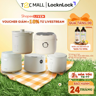  Nồi Cơm Điện LocknLock Nồi Cơm Mini Đa Năng Chống Dính Chính Hãng Cao Cấp Nhiều Dung Tích T2C Mall 