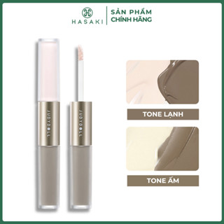  Kem Tạo Khối & Bắt Sáng Judydoll 2 Đầu 4.8g Liquid Highlighter & Contour Duo 