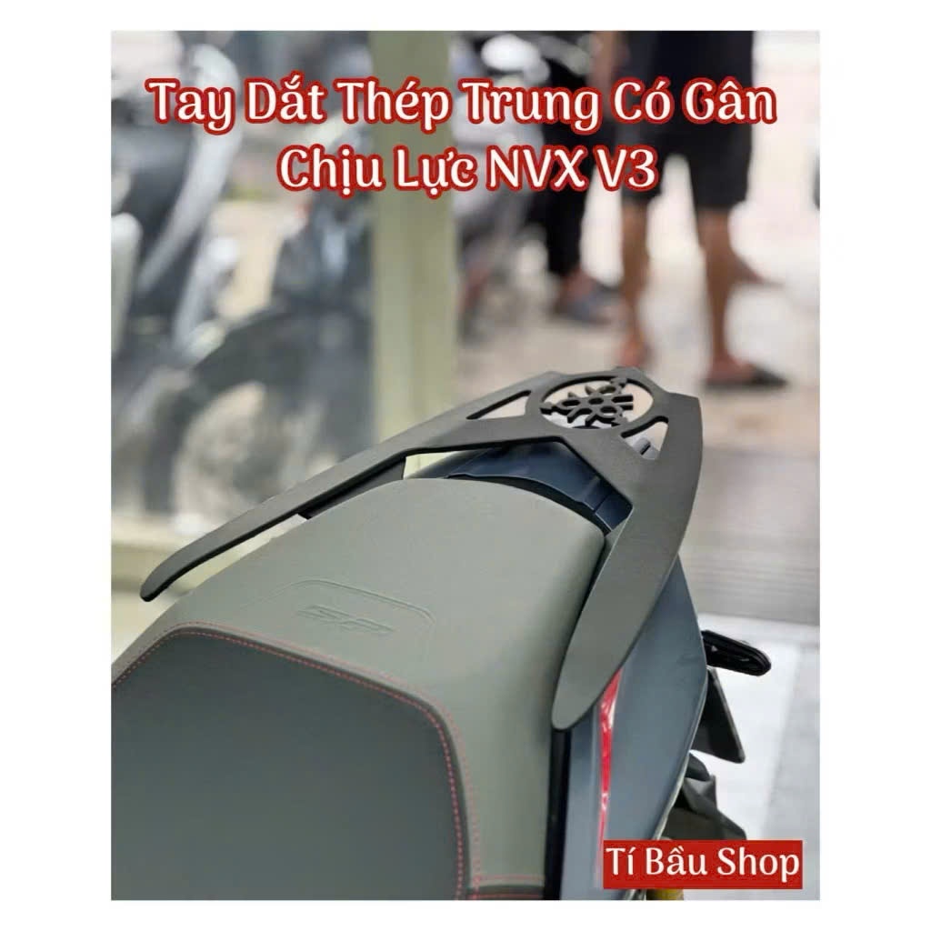 Tay Dắt Thép bản Trung Có Gân Chịu Lực NVX V3