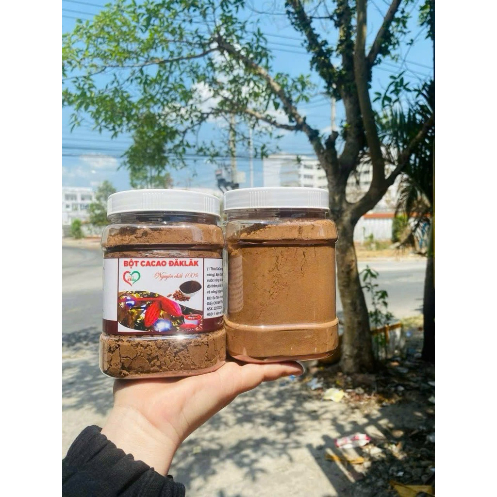 115K Hủ 500g Bột ca cao đắc lắc loại 1