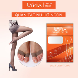  Quần Tất Giấy Da Chân Nữ LYMIA Xỏ Ngón Hở Mũi Chân Chống Nắng Che Khuyết Điểm Cao Cấp QT29 