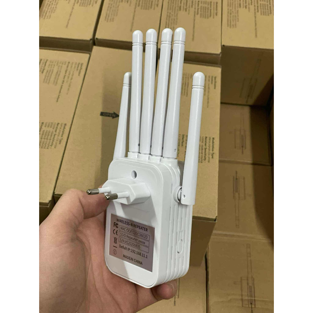 bộ kích sóng wifi 6 râu chính hãng