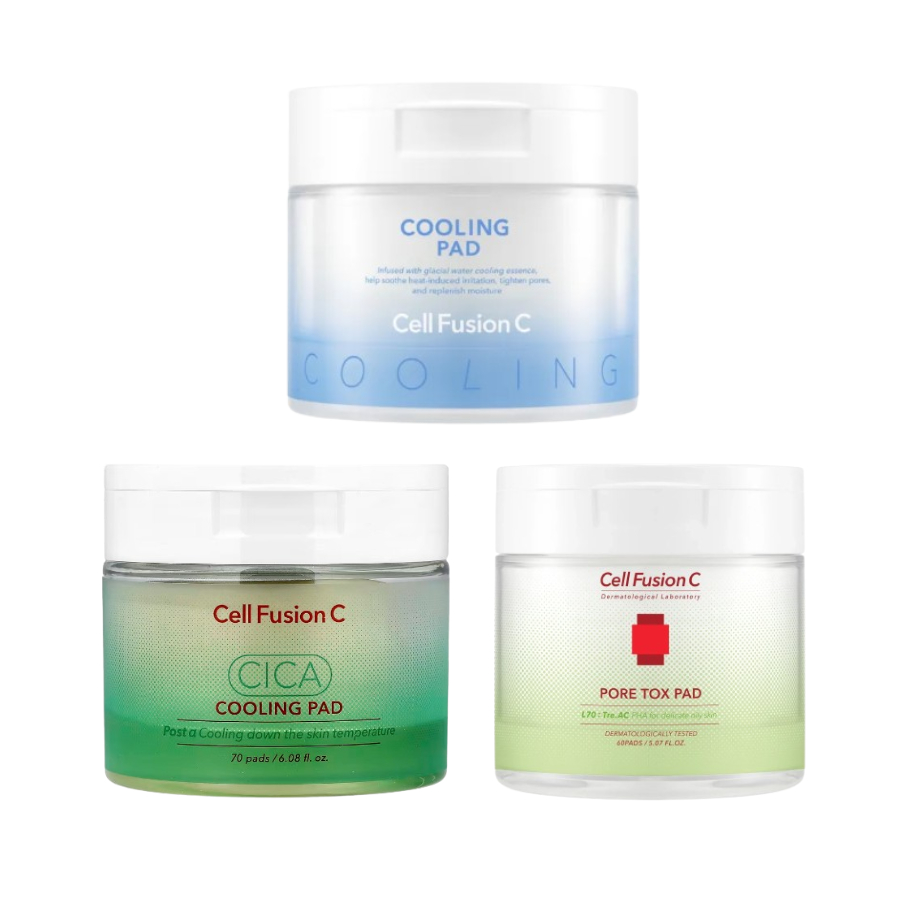 Toner Pad Cell Fusion C CICA/ Cooling Pad/ PORE TOX Pad