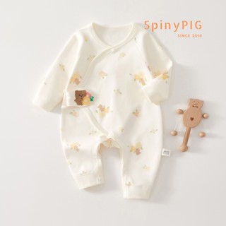  Bodysuit cho bé gái bé trai sơ sinh 0-1 tuổi body dài tay cotton mềm nhiều họa tiết cho mùa thu đông 
