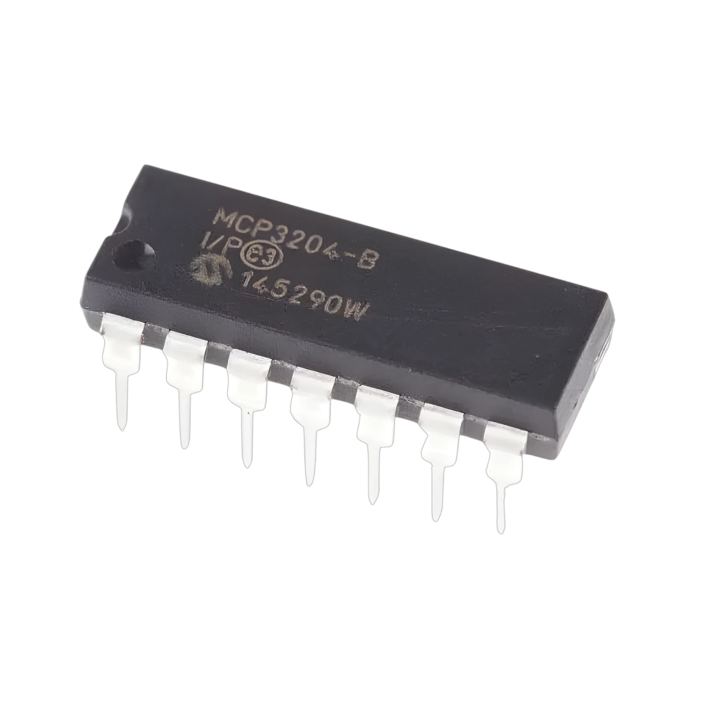 ADC CMOS 12-BIT MCP3204 DIP14