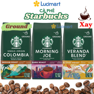 Cà phê Starbucks rang xay sẵn nguyên chất 100% Arabica Coffee [Hàng Mỹ]