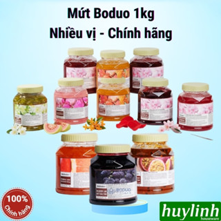  Mứt Boduo - 1kg  dầu tằm - bưởi hồng - việt quất - long nhãn - thơm dứa - hoa hồng - hoa nhài - đào nhài - chanh leo  