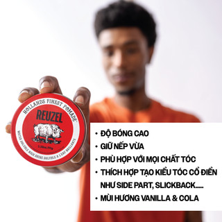 Sáp vuốt tóc Reuzel Red Pomade 35g