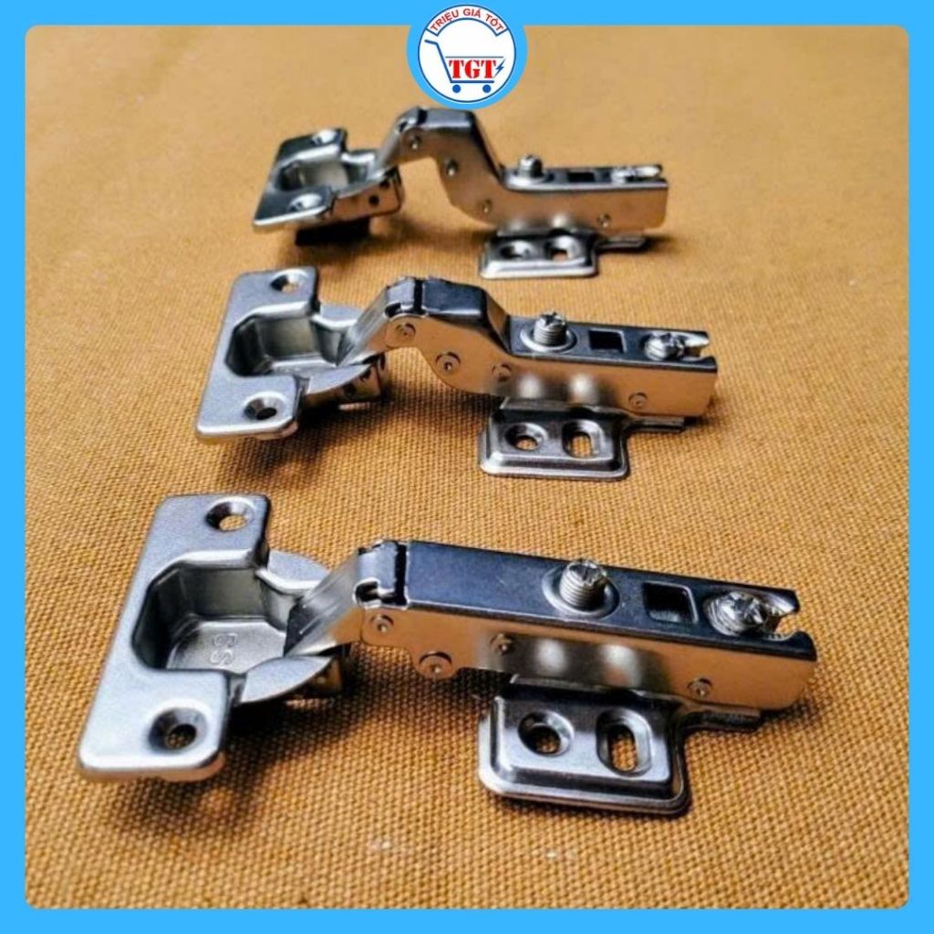 Bản lề hơi giảm chấn A, B, C + vít - Lắp nội thất, tủ bếp, tủ chén, bàn Làm Việc