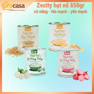 Hạt Nổ Củ Năng ZESTTY (Hồng/Trắng) 850g Giòn Dai Làm Topping Trà Sữa, Nguyên Liệu Pha Chế