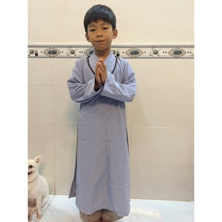 ĐỒ LAM ĐI CHÙA  ÁO TRÀNG Phật Tử  không kèm quần nam, nữ đều mặc được