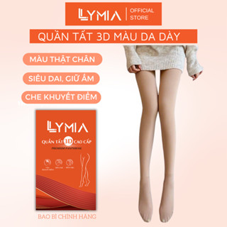 Quần tất nữ 3D LYMIA màu da dày che khuyết điểm chân giữ ấm cao cấp QT21