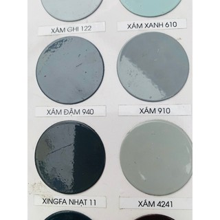 Sơn Sắt Mạ Kẽm 1K (Các Màu, Nhũ Vàng, Nhũ Bạc) Lon 900gr