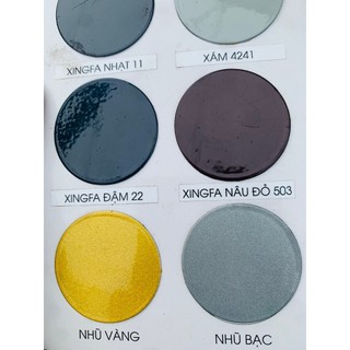 Sơn Sắt Mạ Kẽm 1K (Các Màu, Nhũ Vàng, Nhũ Bạc) Lon 900gr