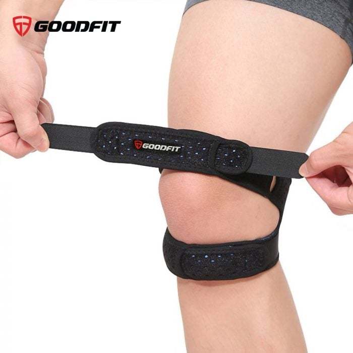 Băng gối thể thao bảo vệ kép co giãn 4 chiều, thoáng khí GoodFit GF521K