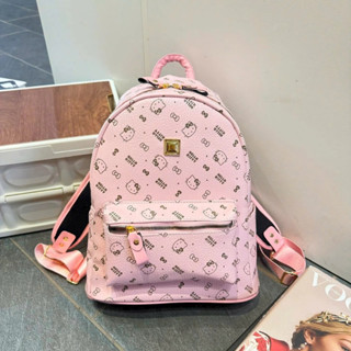 Balo Hello Kitty đi học size 40 đựng vừa laptop tài liệu A4 hàng VN chất lượng cao BL102