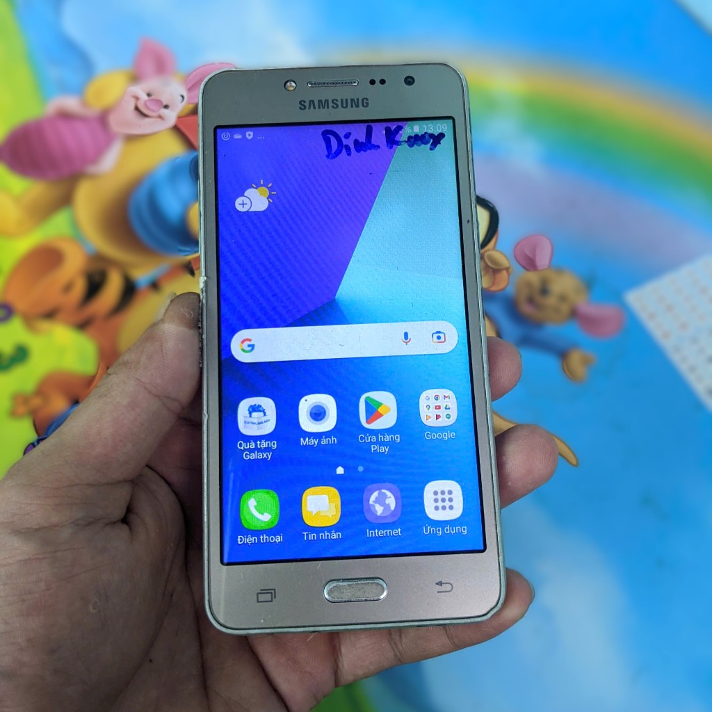 Cụm xác Samsung J2 Prime (SM_G532G/DS) lên màn,dính Knox lấy linh kiện