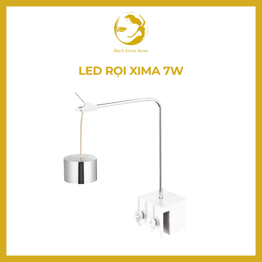 Đèn LED rọi Xima 7W – Chiếu sáng hồ cá thủy sinh, ánh sáng mạnh mẽ