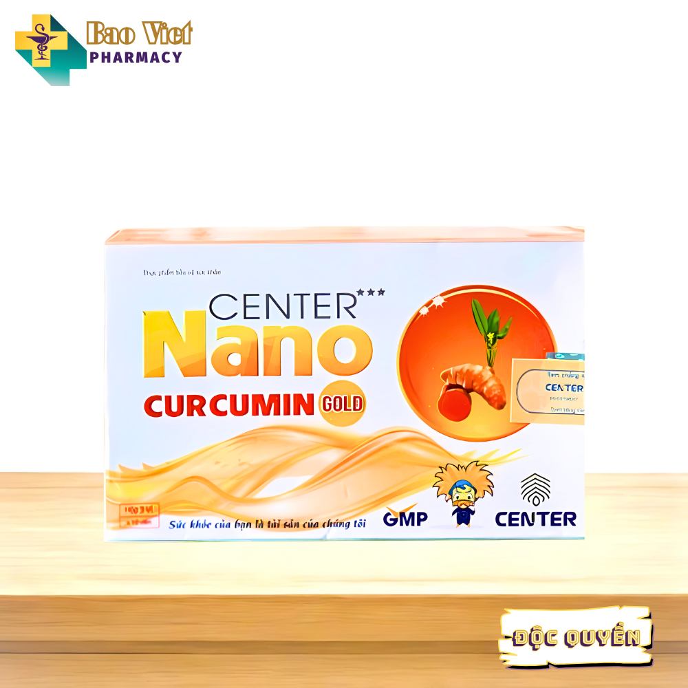 Viên nghệ Nano Curcumin Gold Center 30 viên