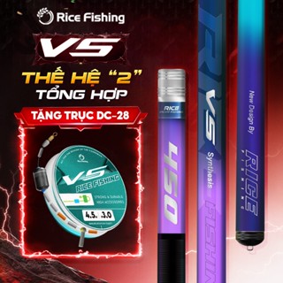 Cần câu đài V5 Tổng Hợp RICE FISHING carbon cao cấp câu cá tổng hợp câu chép câu rô trôi trắm trắng CC-31