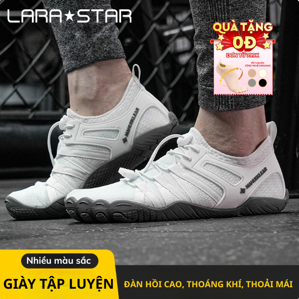 Giày tập thể thao, yoga, gym, tập luyện toàn diện ML846 thiết kế bảo vệ tốt đầu ngón chân, khóa rút