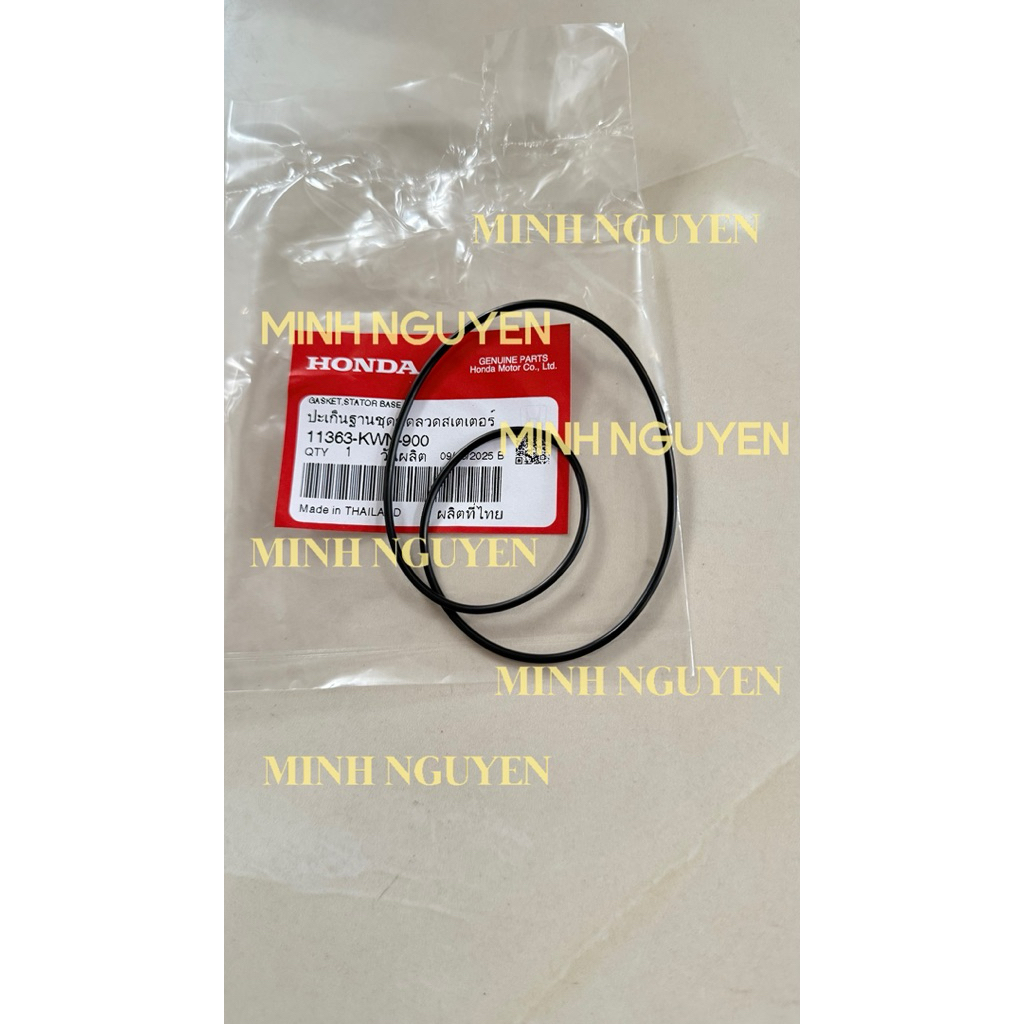 Sin cao su, ron cao su nắp mâm lửa xe vario click 125/150 zin hãng